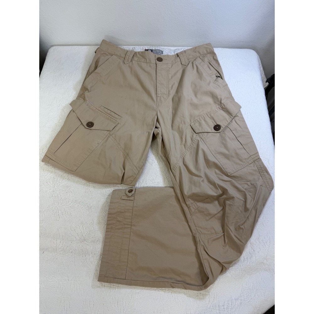 Nike ACG Cargo Pants Mens 34 Khaki Tan Ripstop All Conditions Gear Gorpcore